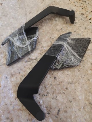 Espejos moto Ala de Gaviota Negros