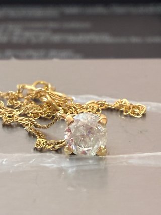 Punto de Luz Oro 18k Diamante 1.00 Ct Natural