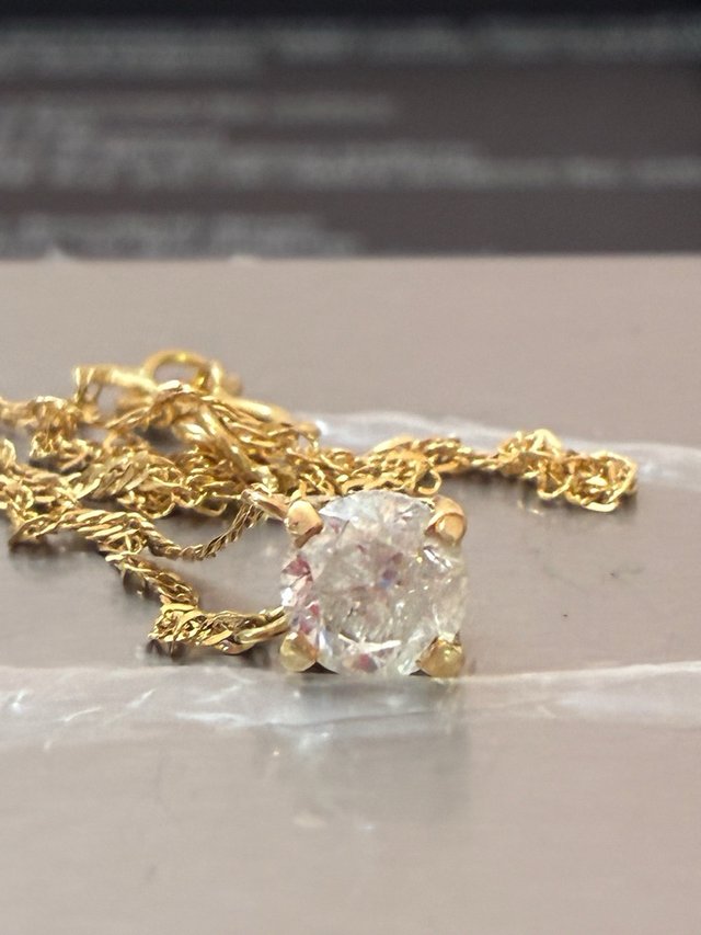 Punto de Luz Oro 18k Diamante 1.00 Ct Natural