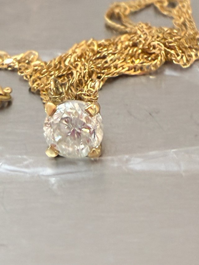 Punto de Luz Oro 18k Diamante 1.00 Ct Natural