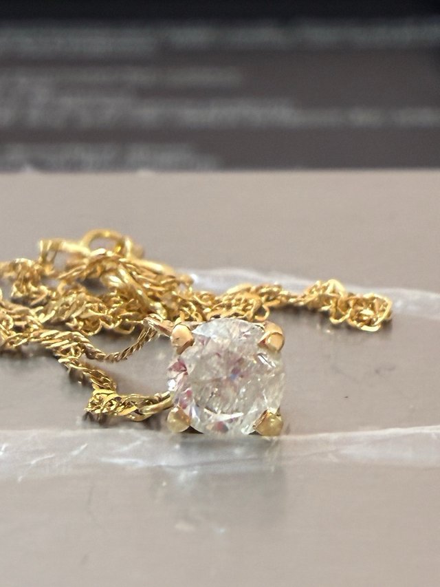 Punto de Luz Oro 18k Diamante 1.00 Ct Natural