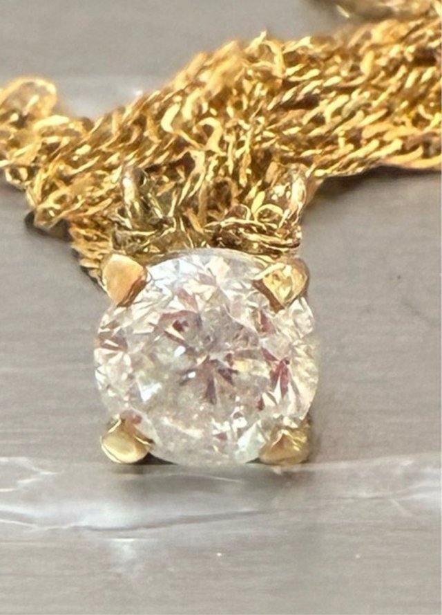 Punto de Luz Oro 18k Diamante 1.00 Ct Natural
