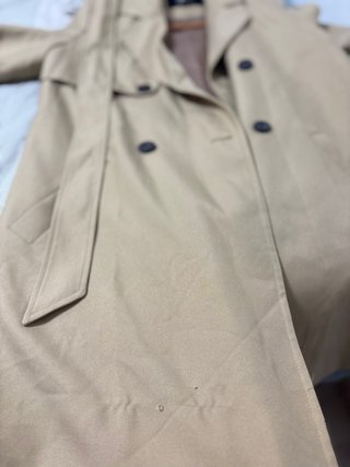 Gabardina larga Vero Moda beige