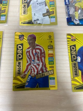 Cartas Balón de Oro Varias Temporadas