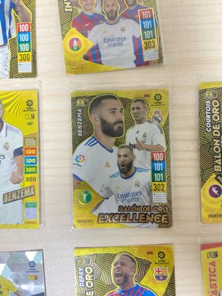Cartas Balón de Oro Varias Temporadas