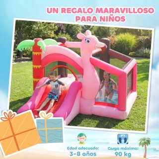 Castillo Hinchable Flamenco con Tobogán