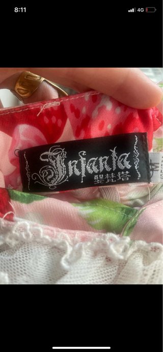 Vestido Lolita Fresas y Encaje
