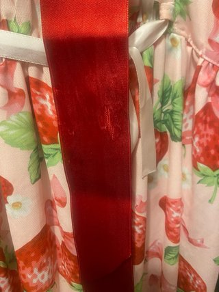 Vestido Lolita Fresas y Encaje