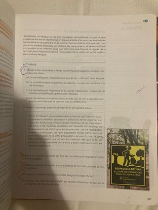 Libros catalán 4 ESO, Anaya O.Mundo