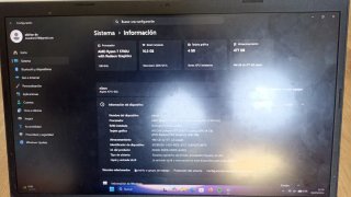 Portátil Acer Aspire 7 Ryzen 7 RTX 3050Ti