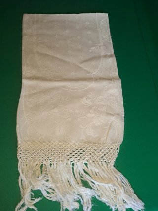 Salviette in fiandra con frange