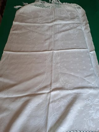 Salviette in fiandra con frange