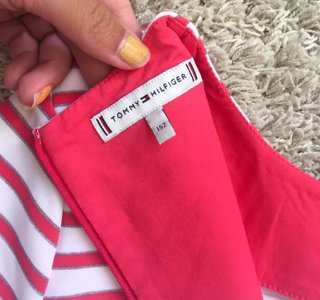 Vestido Tommy Hilfiger niña rayas T12