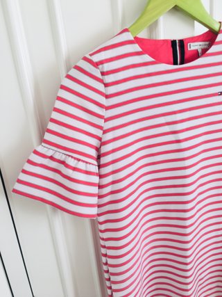 Vestido Tommy Hilfiger niña rayas T12