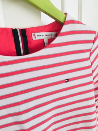 Vestido Tommy Hilfiger niña rayas T12