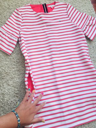 Vestido Tommy Hilfiger niña rayas T12