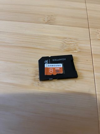 MicroSD Samsung EVO 8GB + Adaptador SD SanDisk