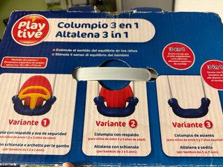 Columpio 3 en 1 Playtive