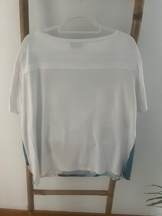 Camiseta de chica. Woman Talla L. Estampado Floral