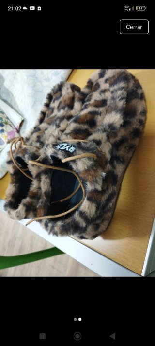 Zapatos cálidos de leopardo