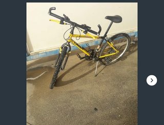 Bicicleta Orbea Amarilla
