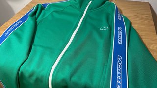 Sudadera Lacoste Verde y Azul