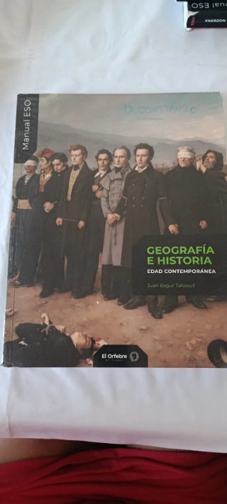 Libro Geografía e Historia. Edad contemporánea.