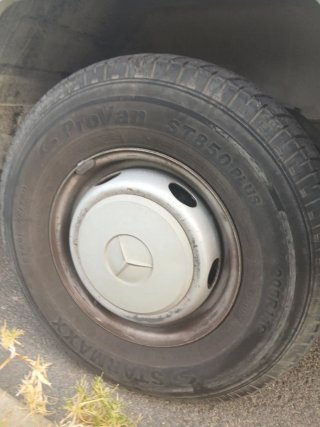 Furgoneta Mercedes B100 1991 blanco