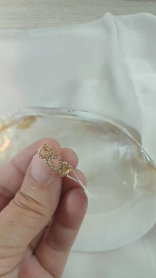 Conjunto 2 Anillos inspiración Swarovski Baño Rodi
