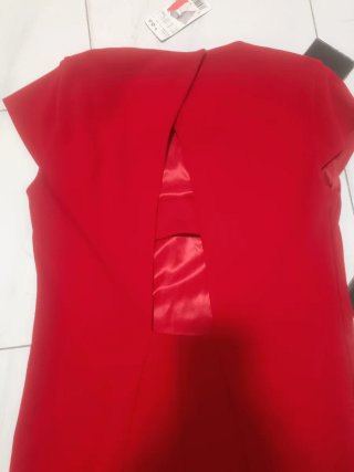 Vestido rojo Mango Talla M