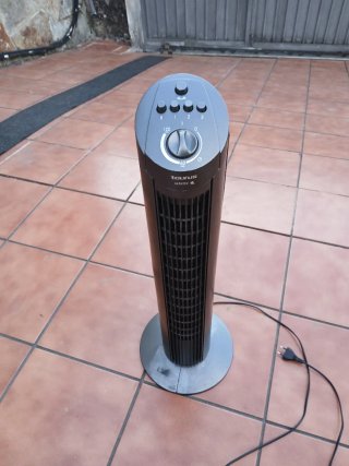 Ventilador Taurus Alpatec 45W Gris/Plata