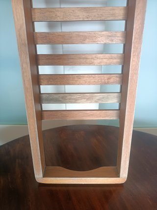 Estantería de madera para bañera