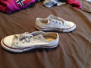 Converse All Star Talla 35 Blancas