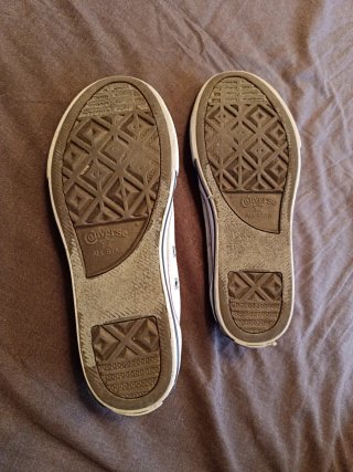 Converse All Star Talla 35 Blancas