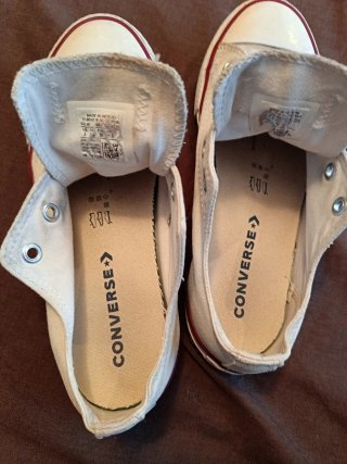 Converse All Star Talla 35 Blancas