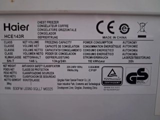 Congelador Haier HCE143R (en Cáceres)