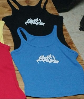 Camiseta tirantes dj Makei mujer talla única