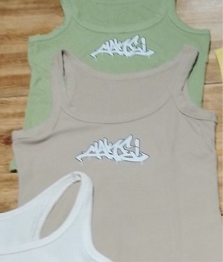 Camiseta tirantes dj Makei mujer talla única