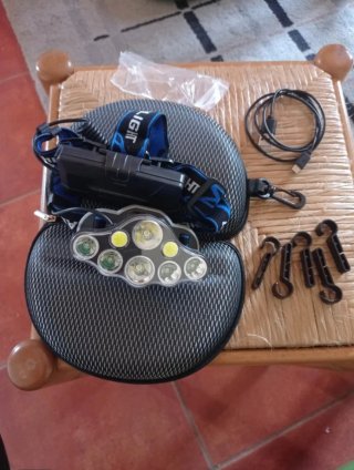 Frontal LED AMSTORY 15000LM + Estuche