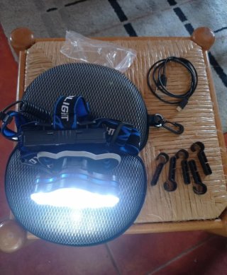 Frontal LED AMSTORY 15000LM + Estuche