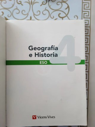 Geografía e Historia. 4 de ESO. No negocio precio