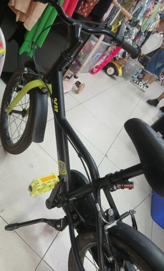 Bicicleta Infantil BTWIN Negra