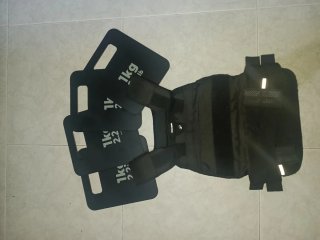 Chaleco lastrado 10kg