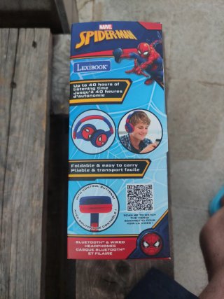 Auriculares Spiderman Bluetooth Lexibook Niños