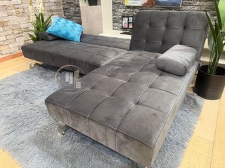Nuevo sofa cama chaise longue - gris
