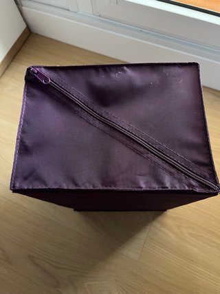 Cajas organizadoras IKEA moradas