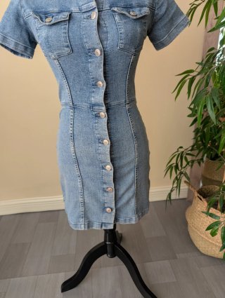 Vestito da donna in denim taglia S