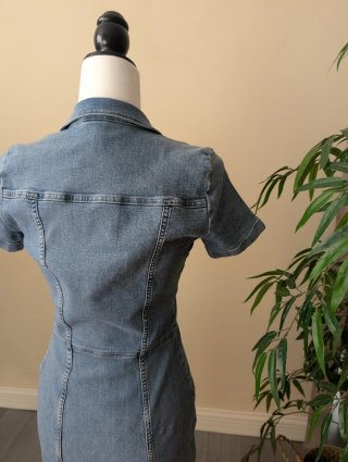 Vestito da donna in denim taglia S