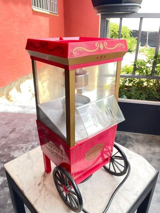 Máquina de Palomitas Roja Estilo Vintage