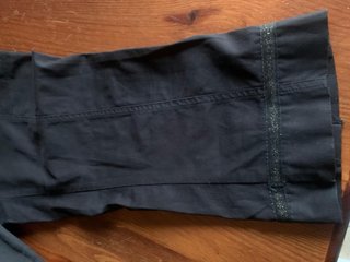 Pantaloni cropped nero per donna Zuiki